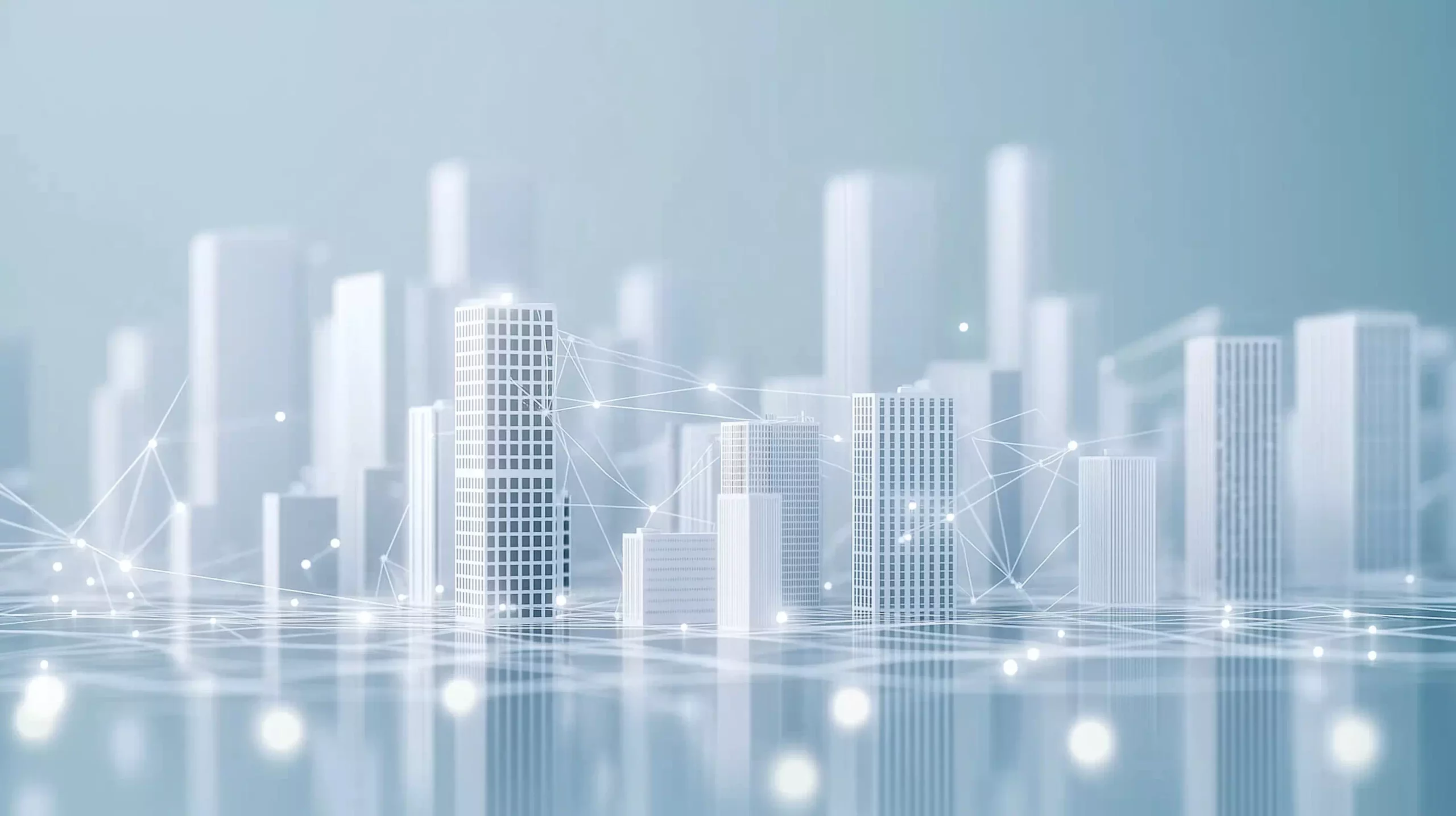 parc de bâtiments connectés pour smart city