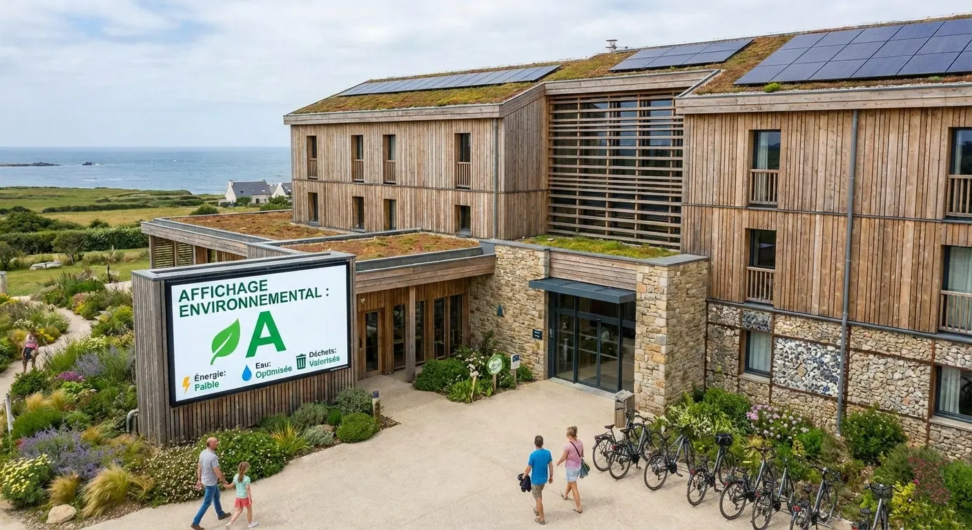 Etiquette énergie hôtel A