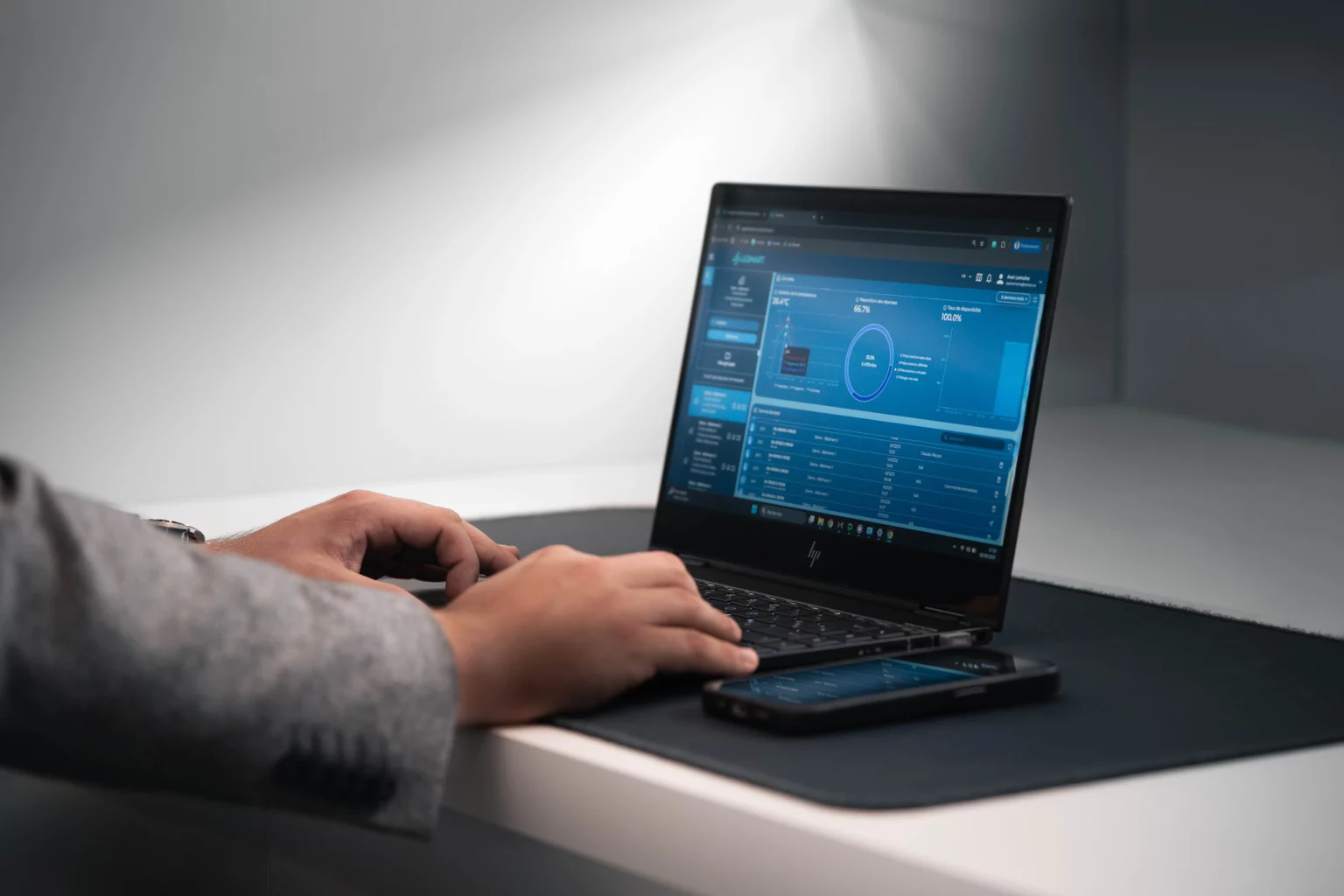 vue pc pilotage énergie gtb