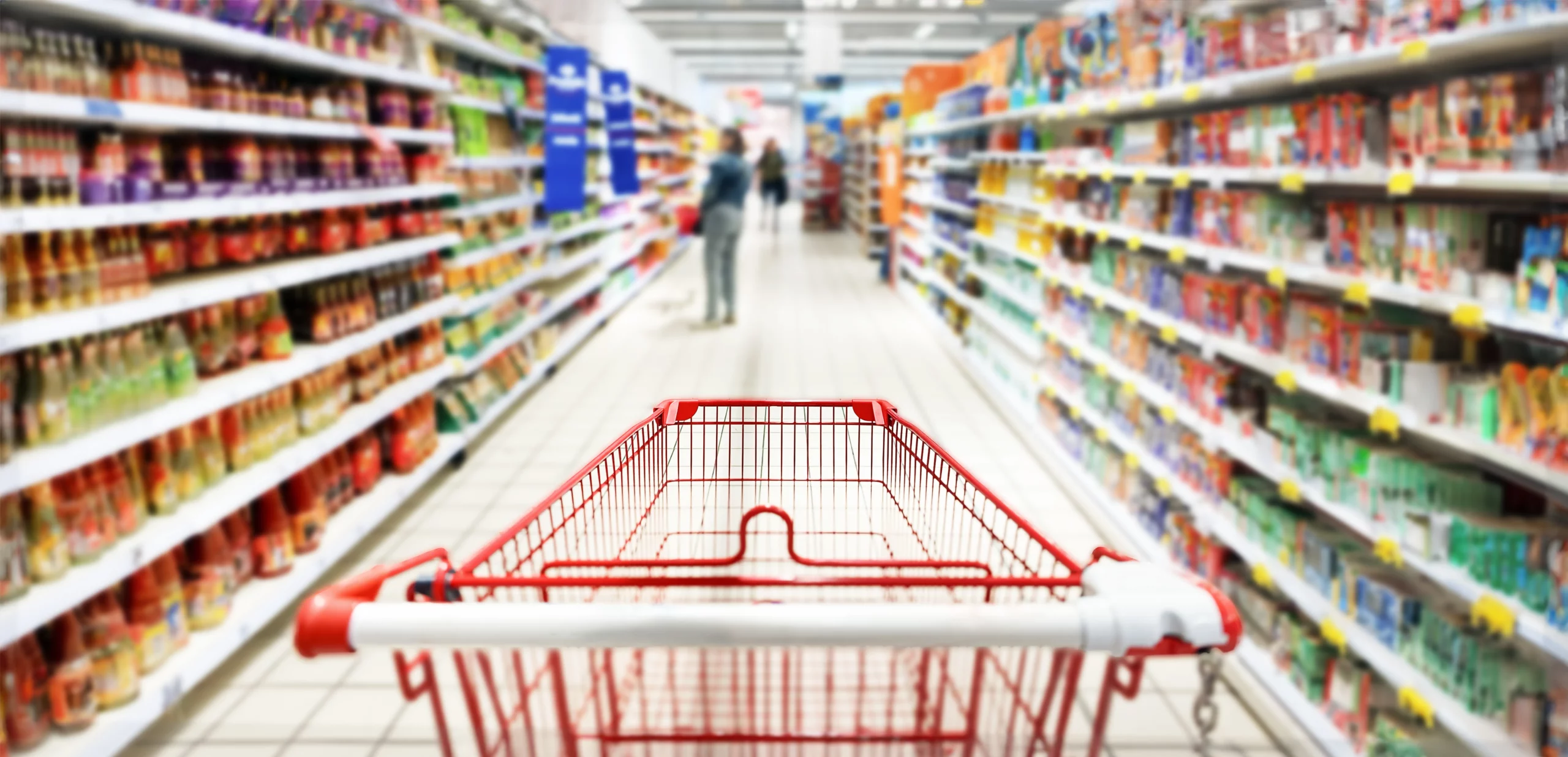 vue caddie rayon magasin