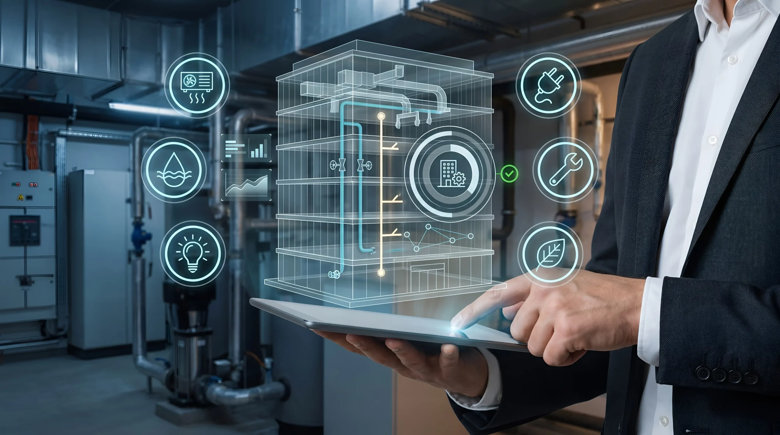 Interface GTB pour la gestion et le suivi énergétique d'un bâtiment