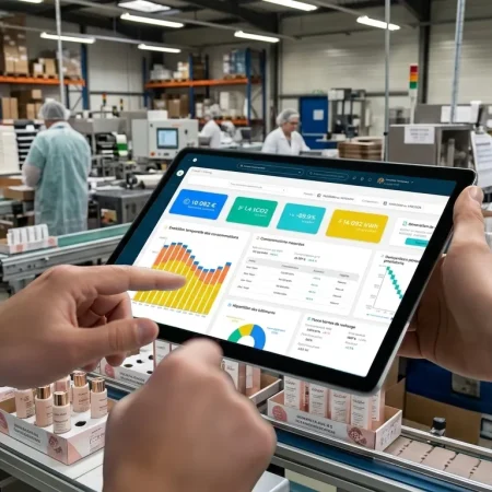 Dashboard énergie sur site logistique à Lyon