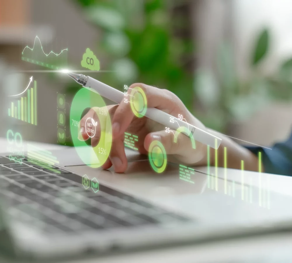 Suivi indicateurs énergie décret tertiaire sur ordi