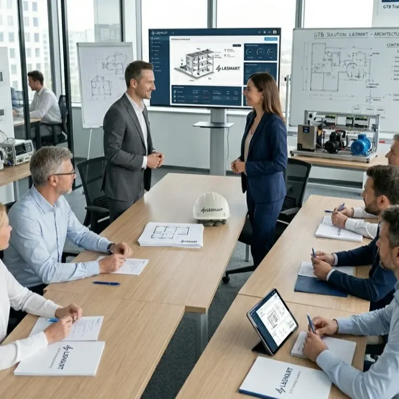 Salle de formation gtb L&Smart