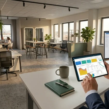 Suivi consommation dans des bureaux sur Montpellier